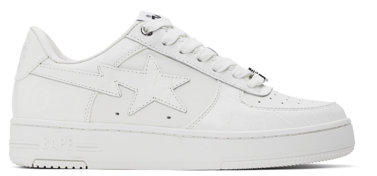 Bapesta Croc White #3 STA