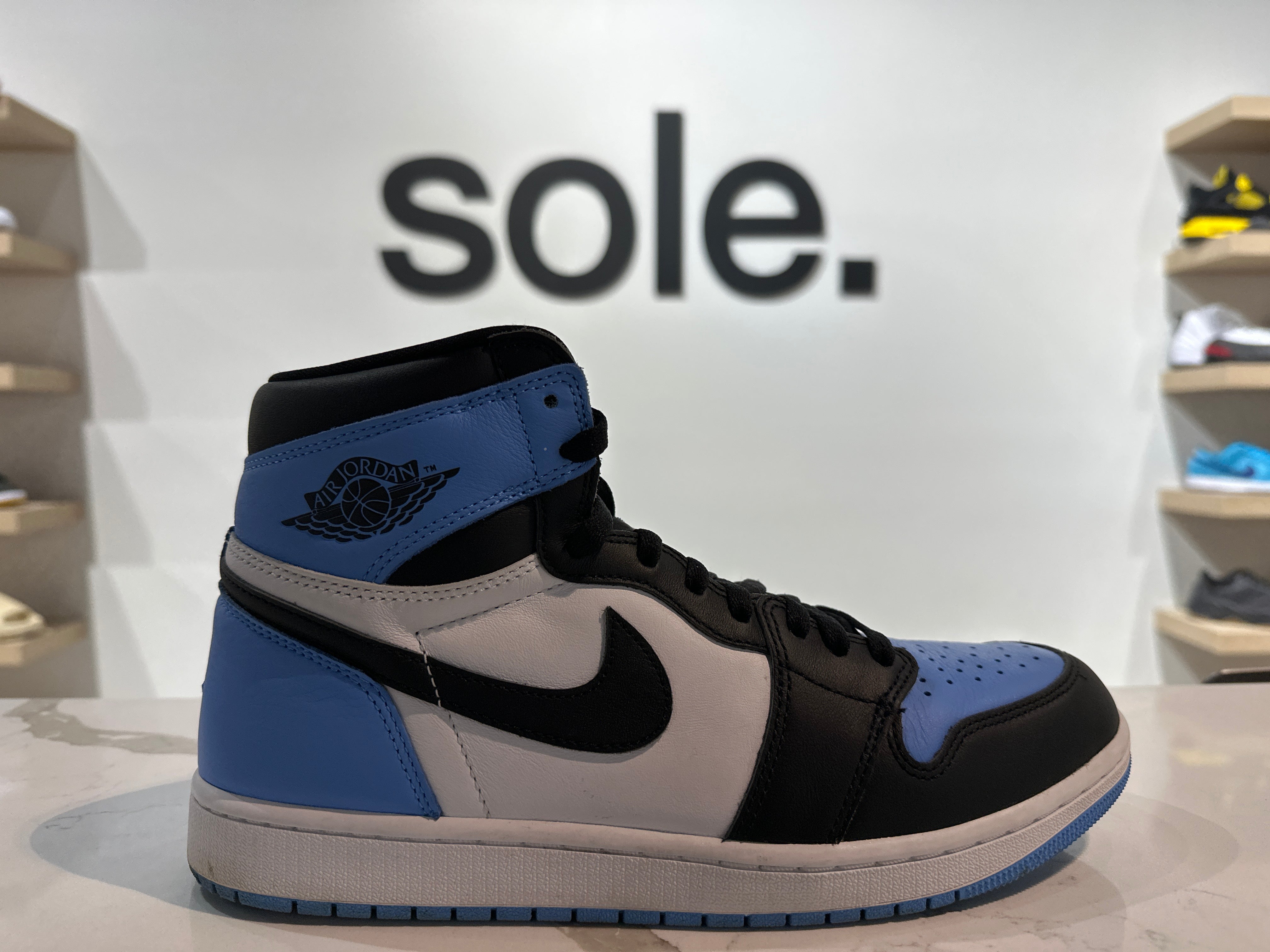 Pre-Owned Air Jordan 1 Retro High OG 'UNC Toe'