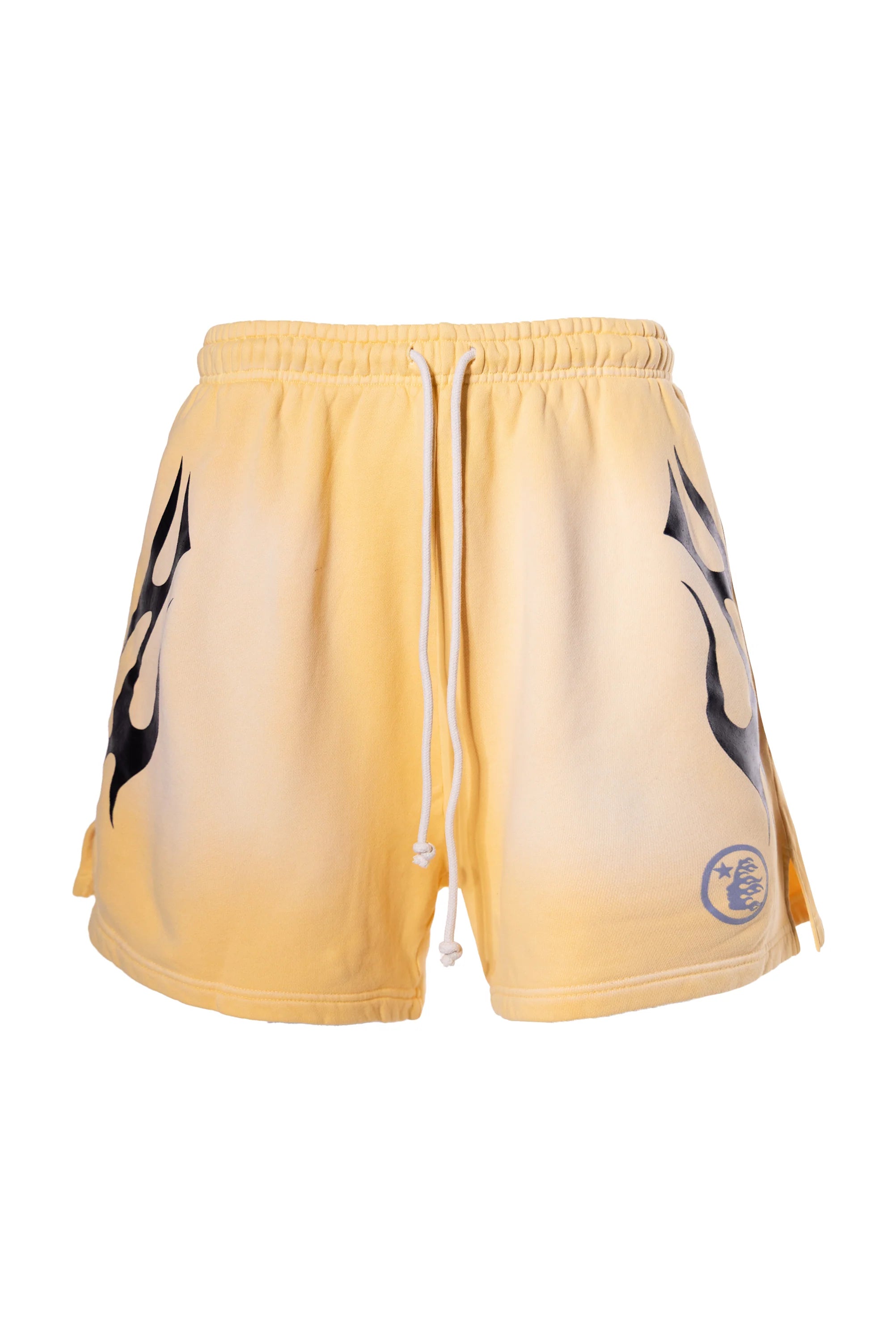 Hellstar Flame Shorts 'Yellow'