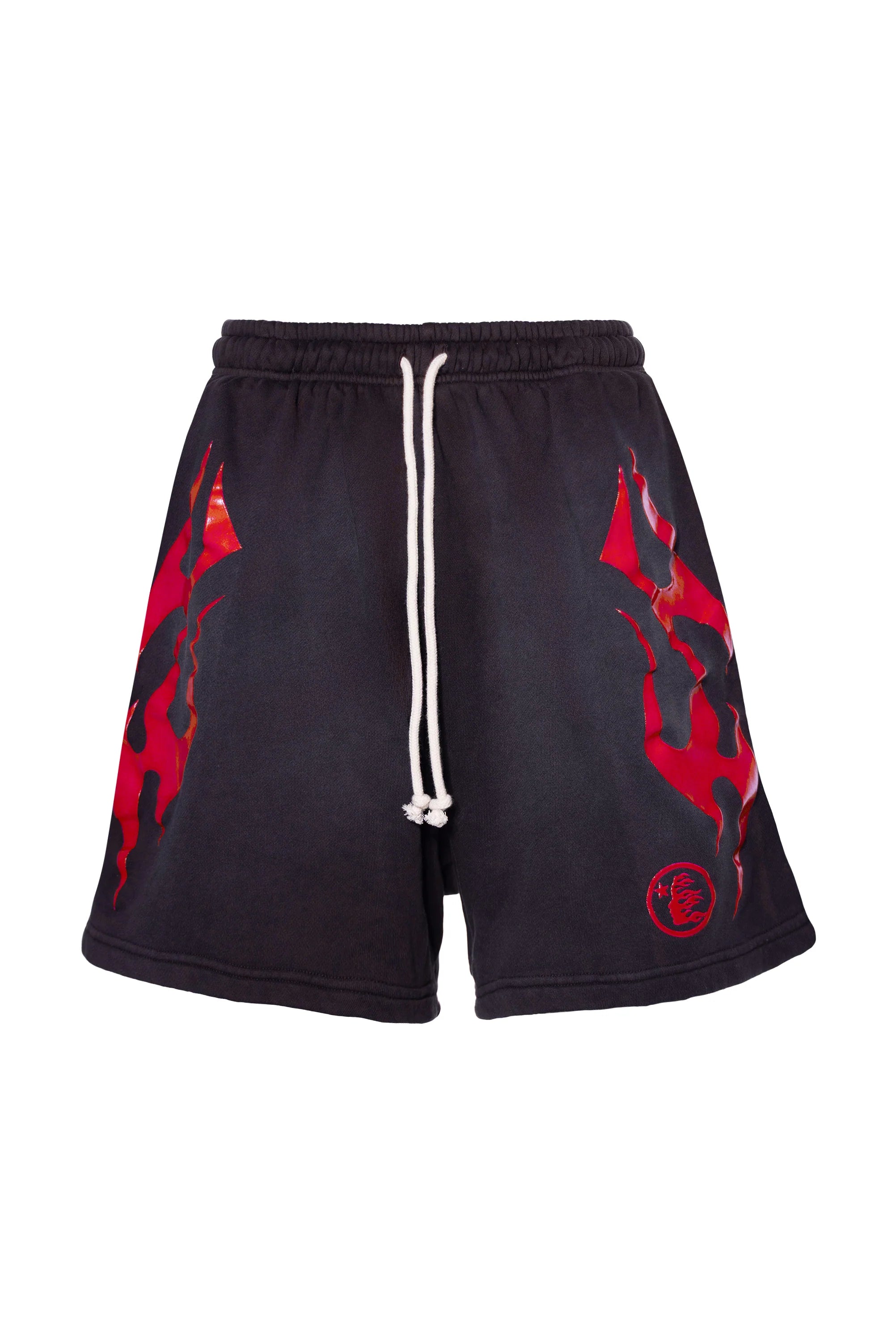 Hellstar Flame Shorts 'Red'