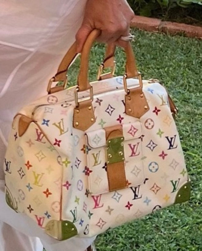 Louis Vuitton Speedy Handbag Monogram Multicolor 30