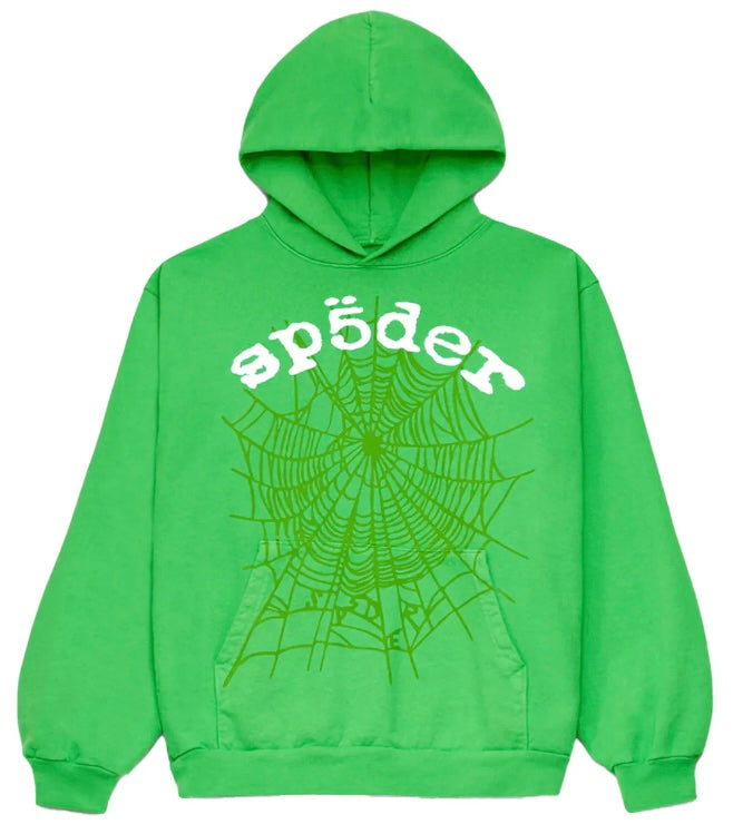 Sp5der Legacy Hoodie Green