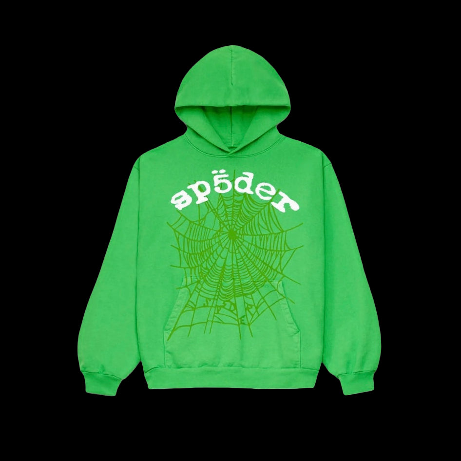 Sp5der Legacy Hoodie Green