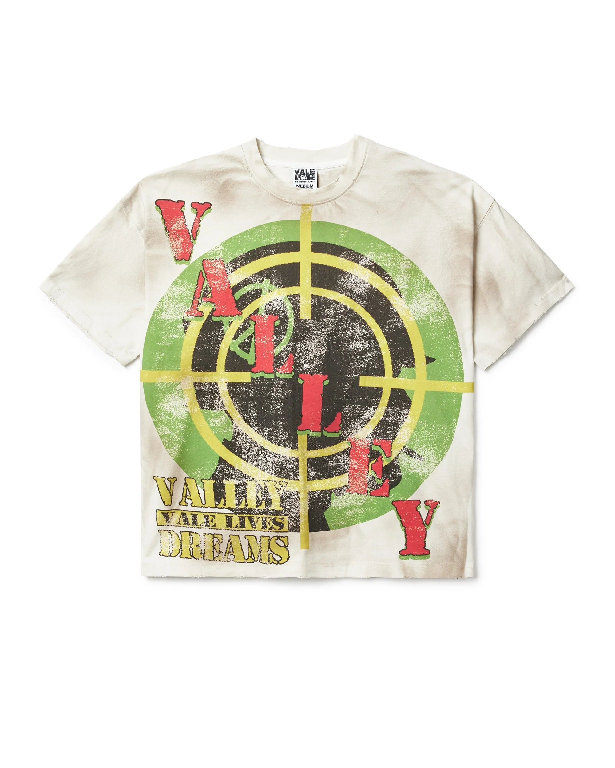 Vale Target Tee White