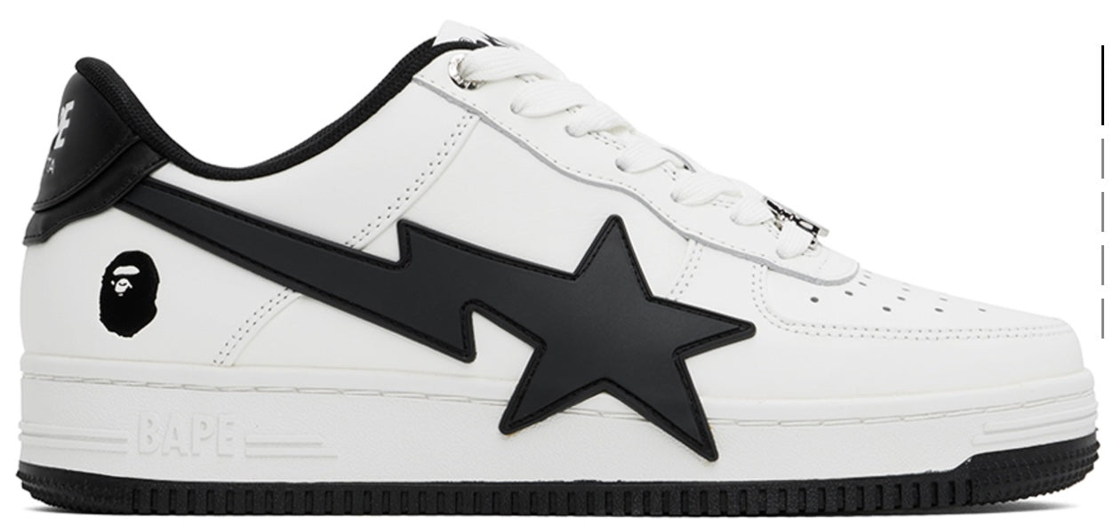 Bapesta White & Black STA OS #2