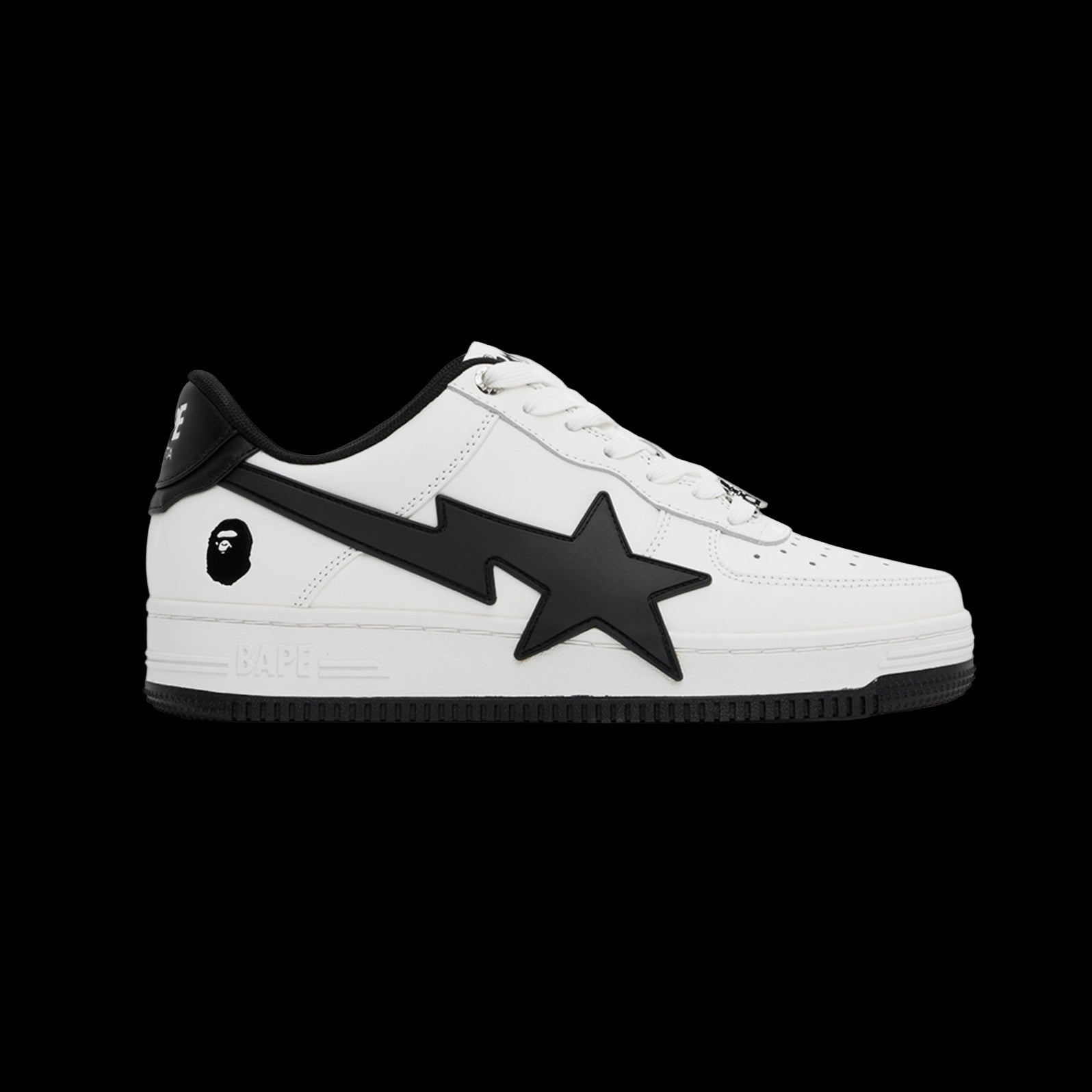 Bapesta White & Black STA OS #2