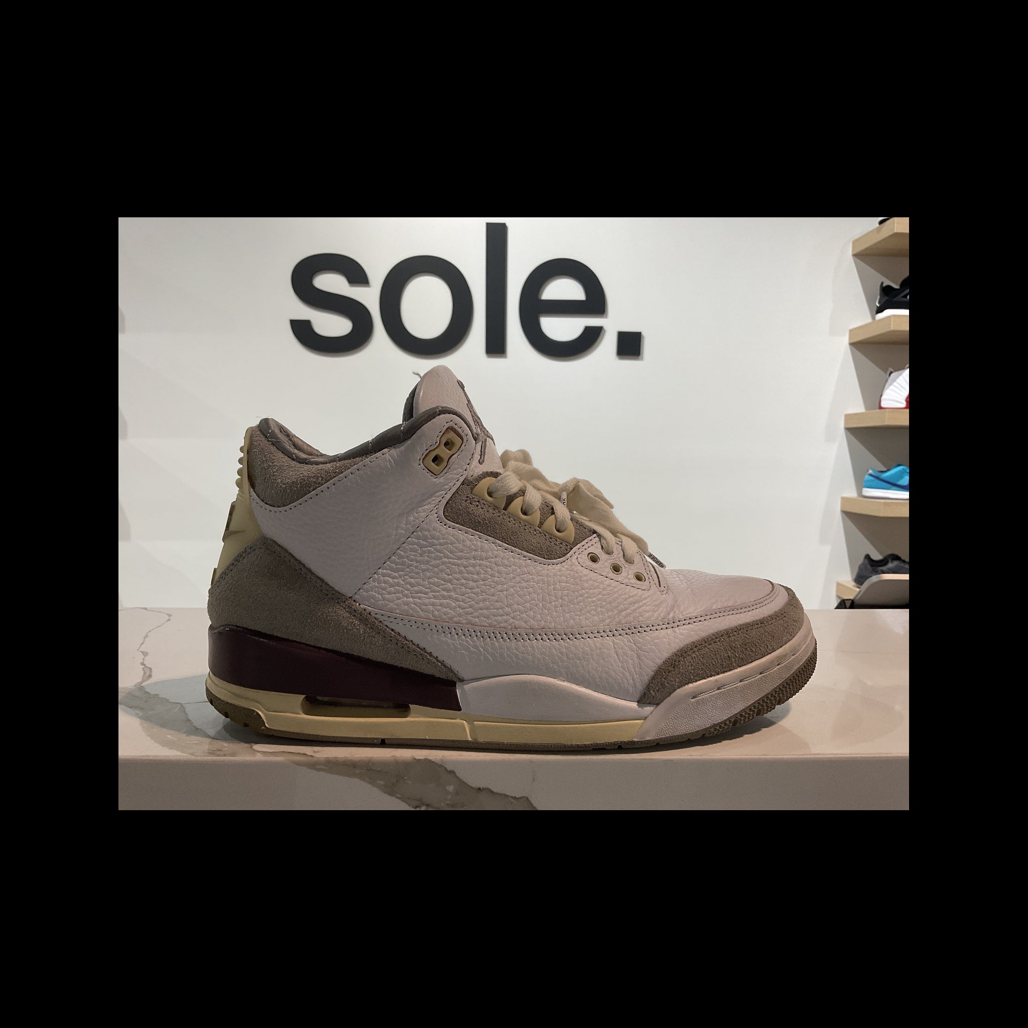 Pre-Owned A Ma Maniére x Wmns Air Jordan 3 Retro SP 'Raised By Women'