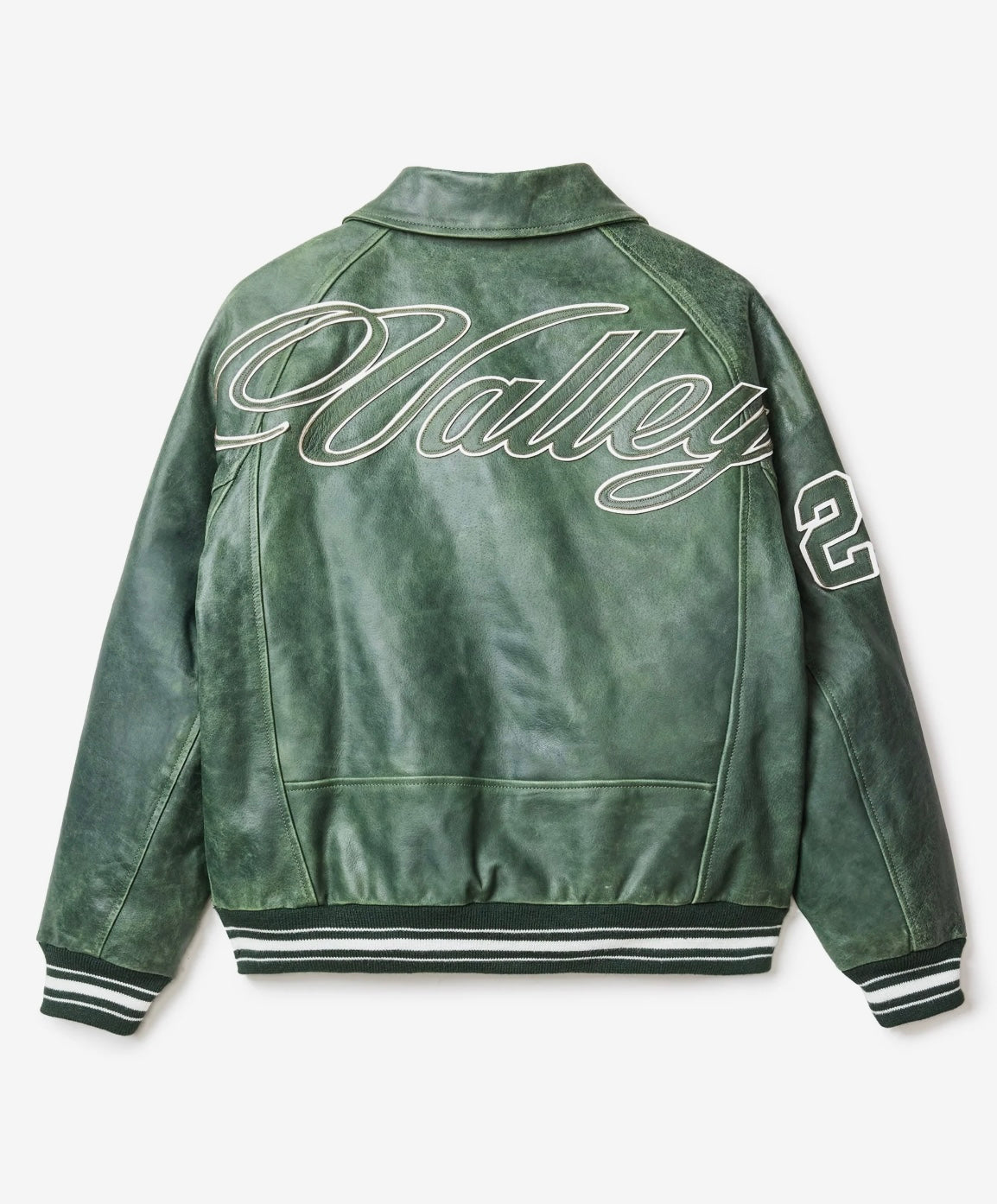 Vale Olive Valley Leather Jacket
