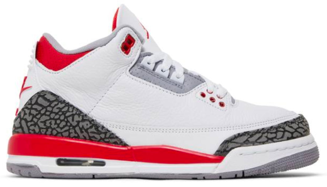 Air Jordan 3 Retro GS 'Fire Red' 2022
