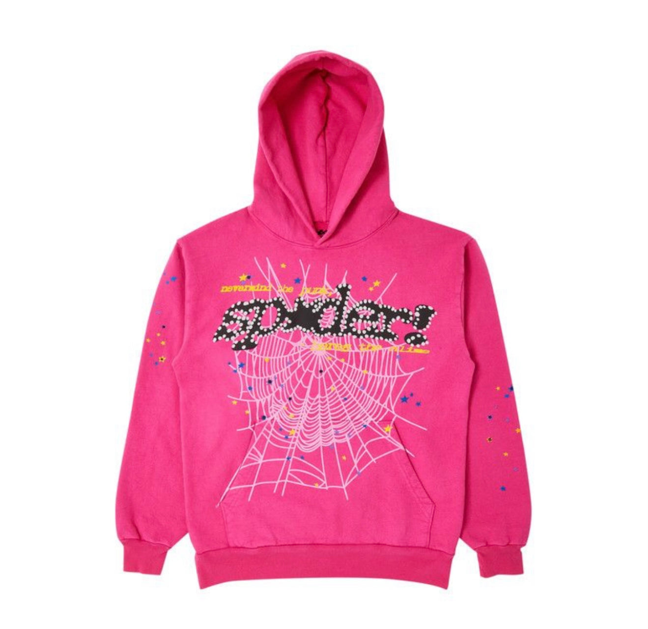 Sp5der P*nk Hoodie Pink V2