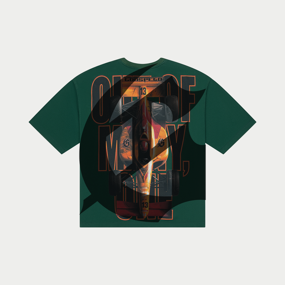Godspeed F1 Finishline Tee Green