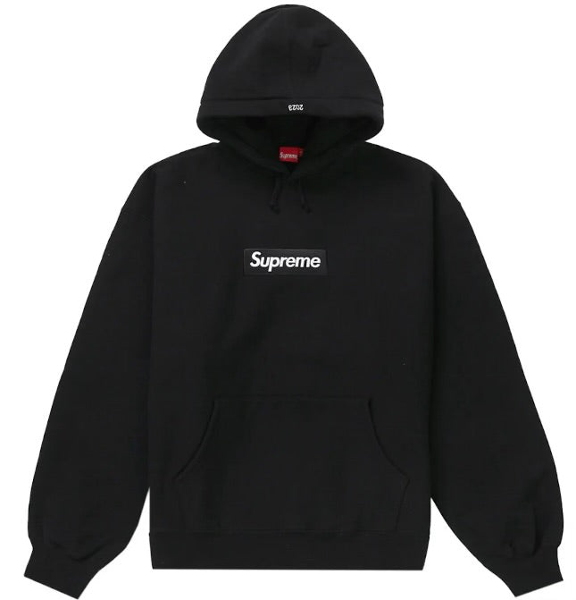 Supreme Screen Box Logo Hoodie Black