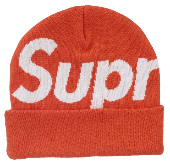 Supreme Big Logo Beanie FW24 Orange