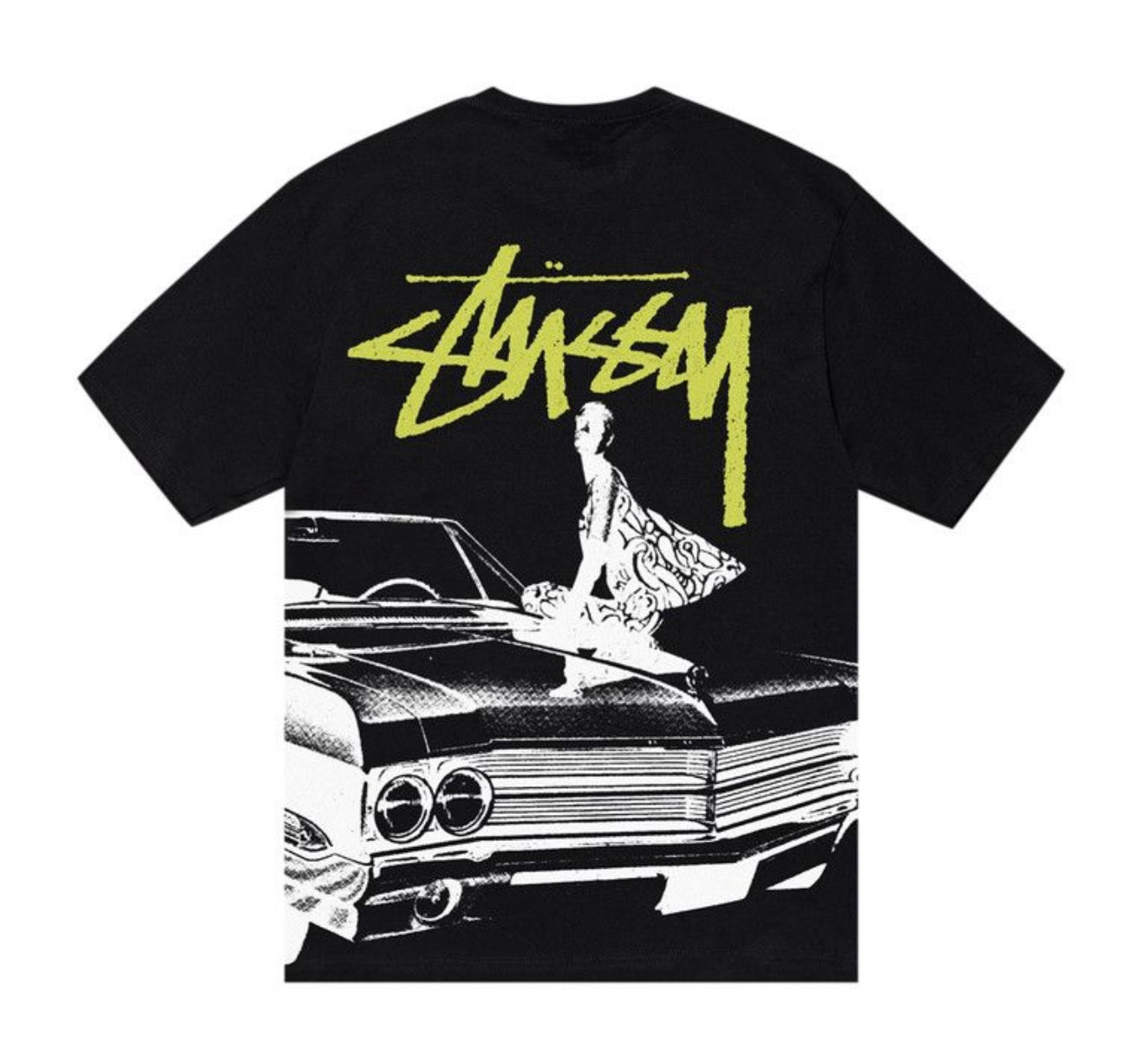 Stussy Beat Crazy Tee 'Black'