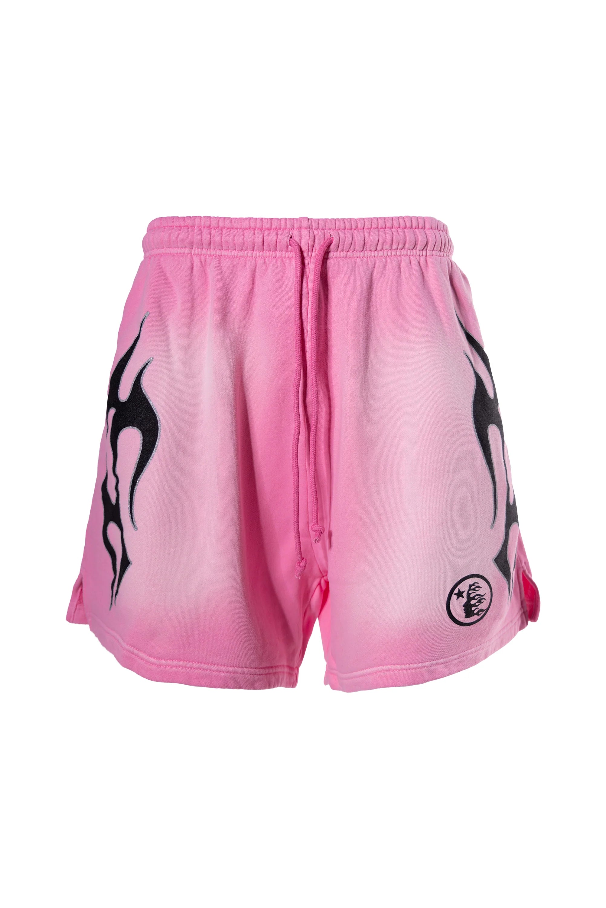 Hellstar Flame Shorts Pink/Black