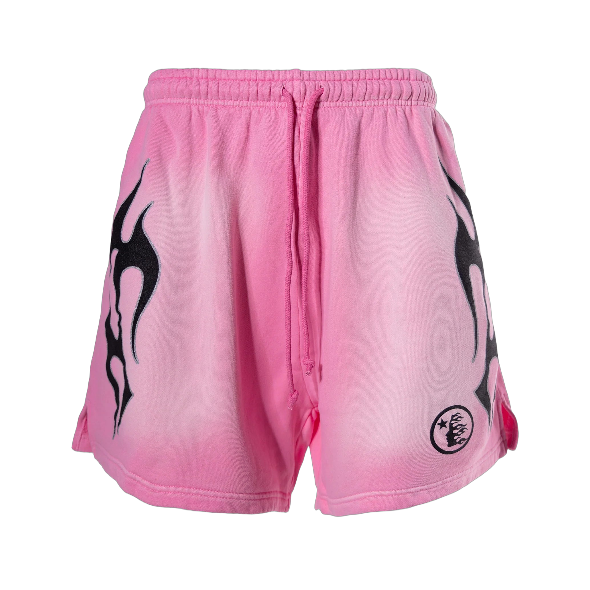 Hellstar Flame Shorts Pink/Black
