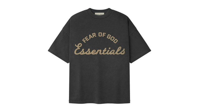 Fear of God Essentials Training 90's Short Sleeve Tee Faded Iron Grey
