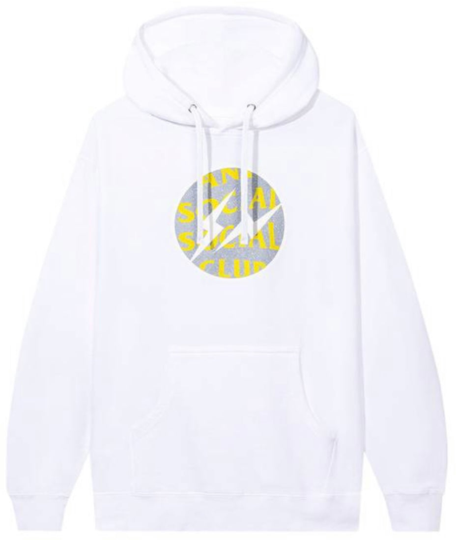 Anti-Social Fragment Called Interference Hoodie White