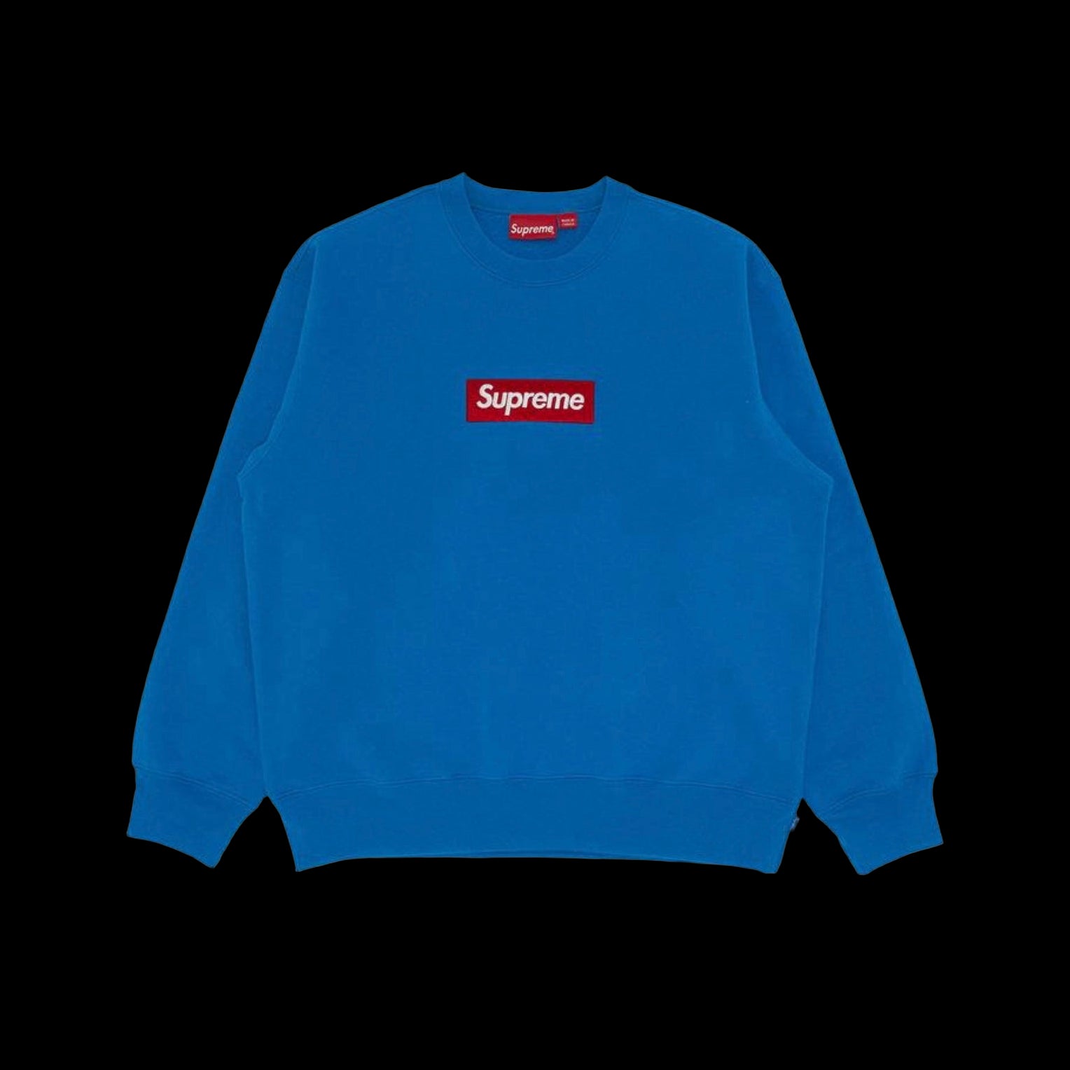 Supreme Box Logo Crewneck 'Blue'