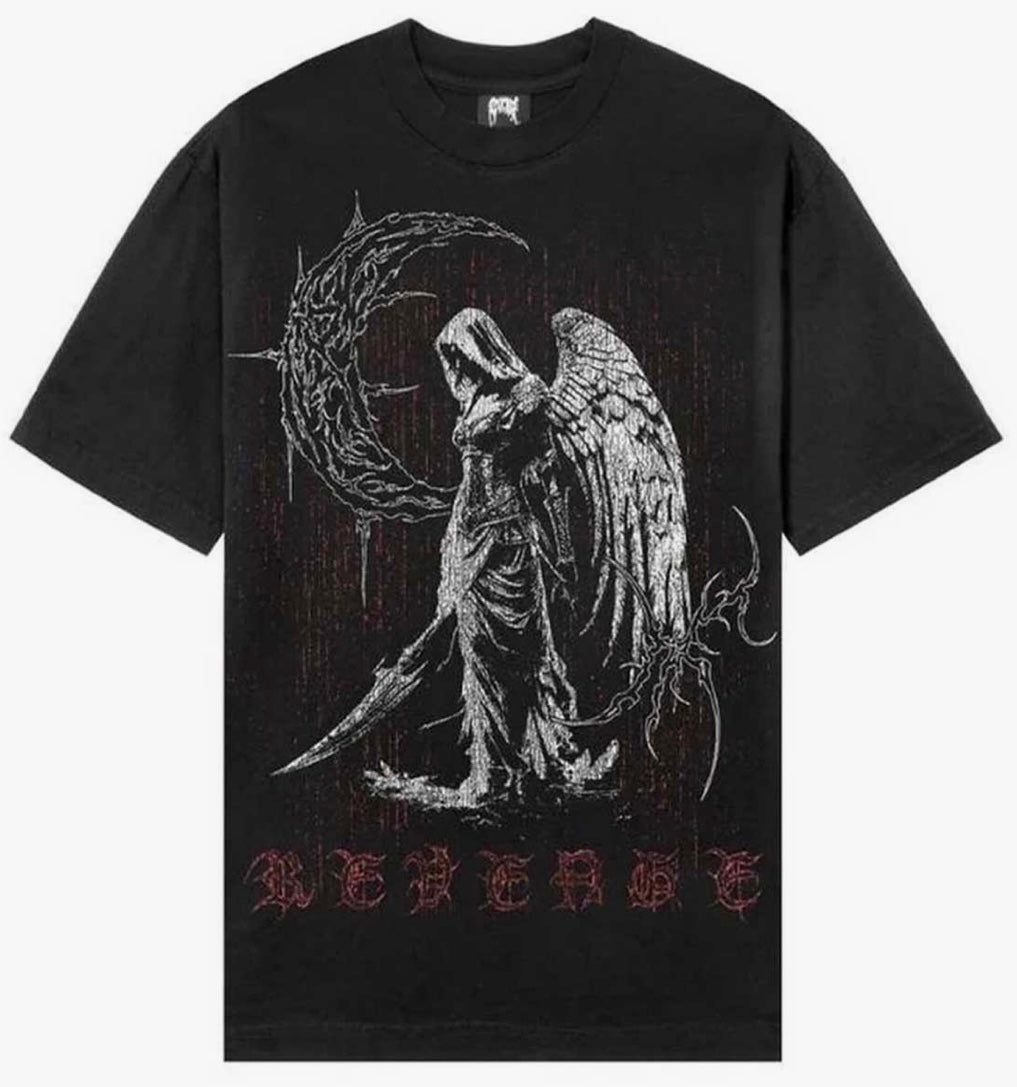 Revenge Scythe Tee Black