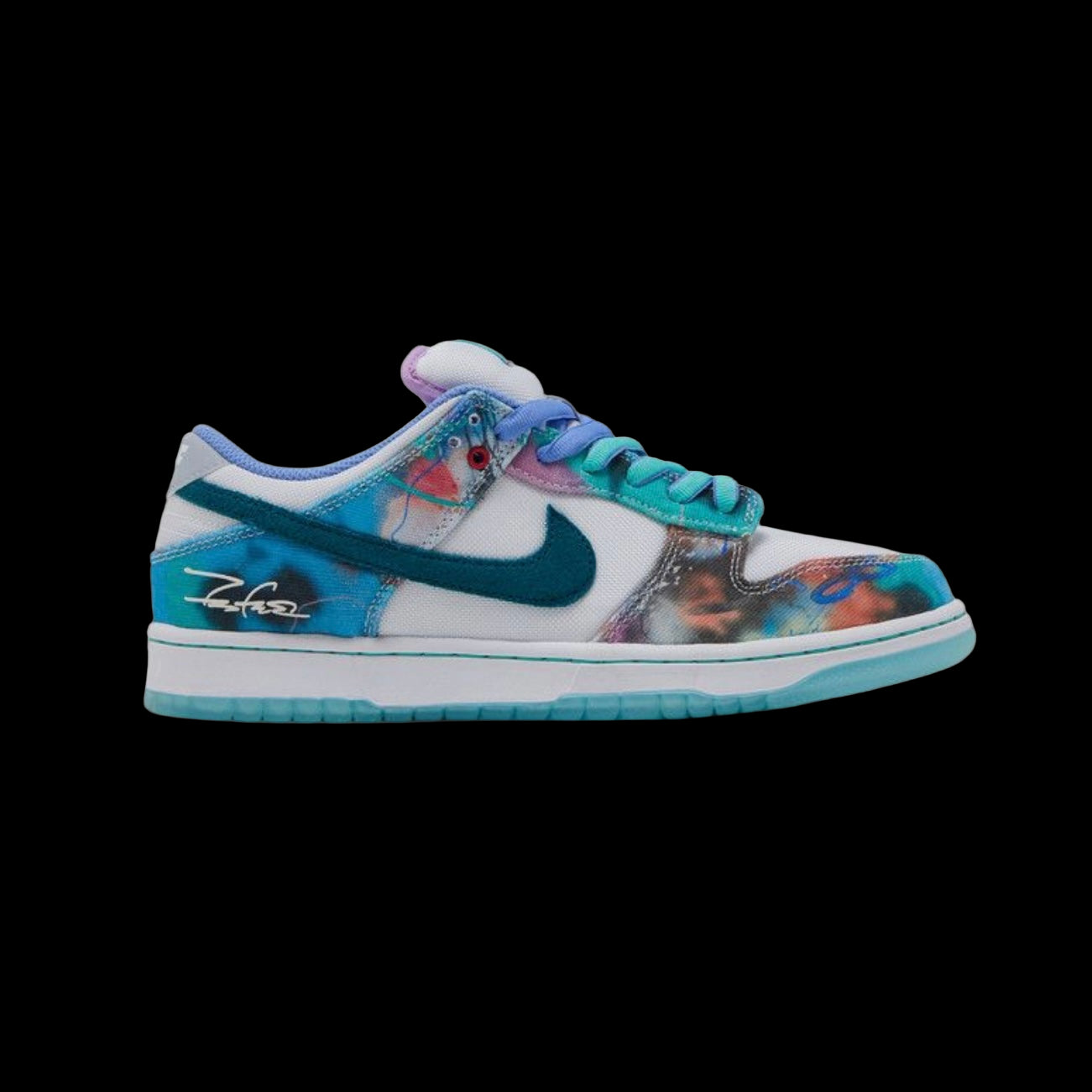 Futura Laboratories x Dunk Low SB 'Bleached Aqua'