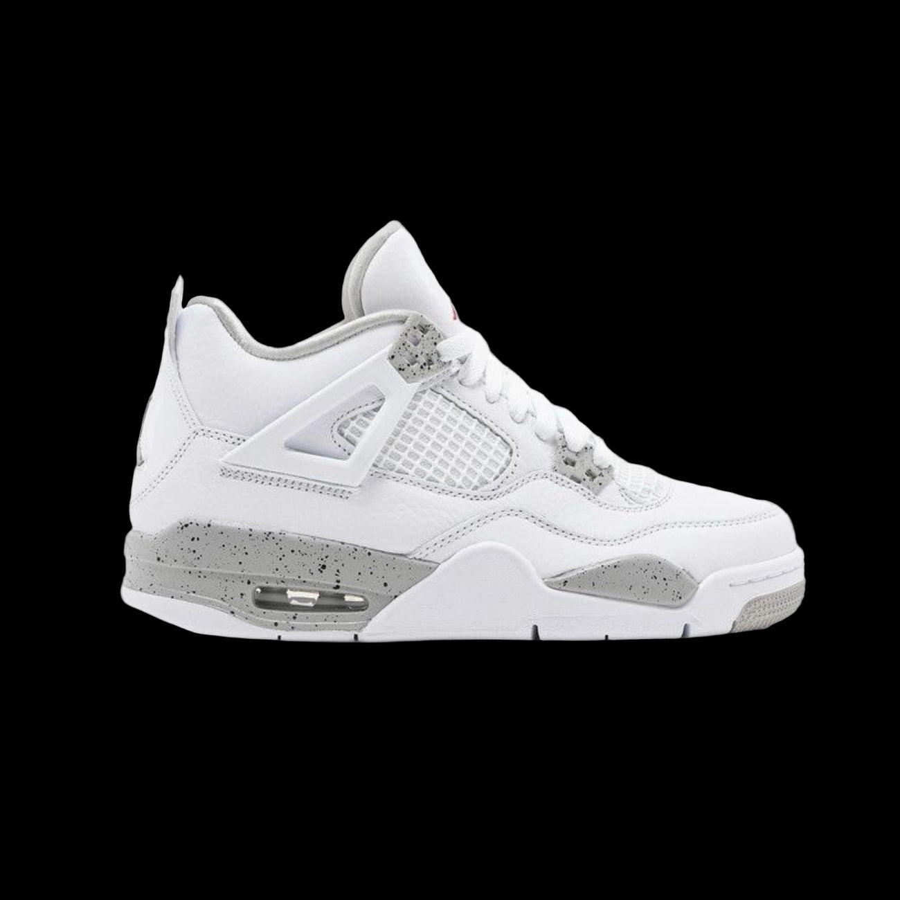 Air Jordan 4 GS Retro 'White Oreo'