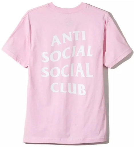 Anti-Social classic tee pink