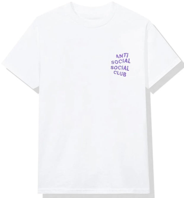 Anti-Social manic tee white