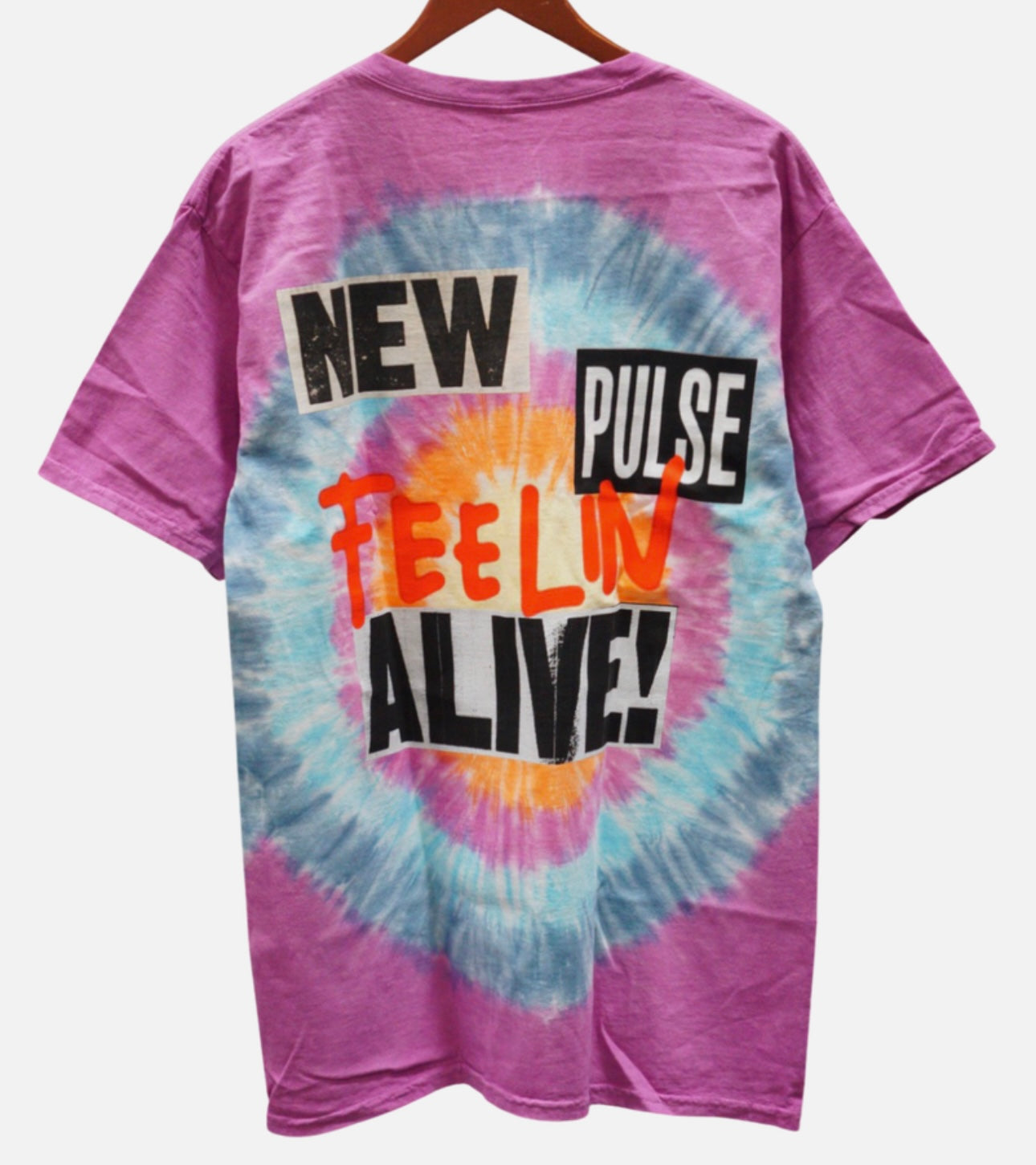 Travis Scott Festival run the tie dye austin tee