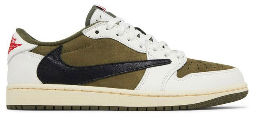 Travis Scott x Air Jordan 1 Low OG SP 'Medium Olive'