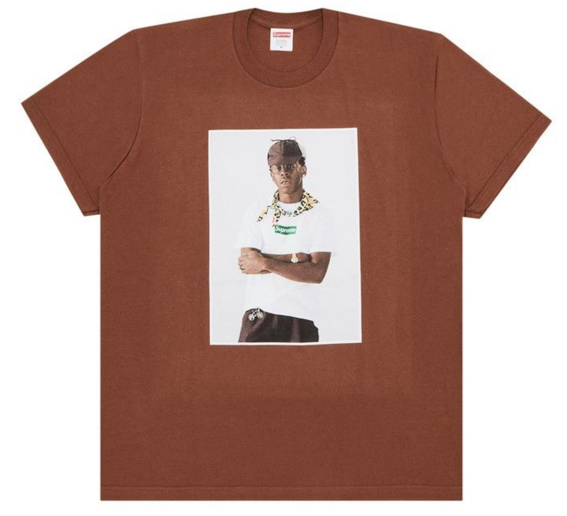 Supreme Tyler, The Creator Tee 'Brown'