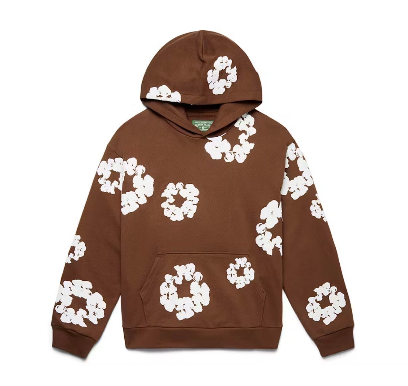 Denim Tears Cotton Wreath Hoodie Brown