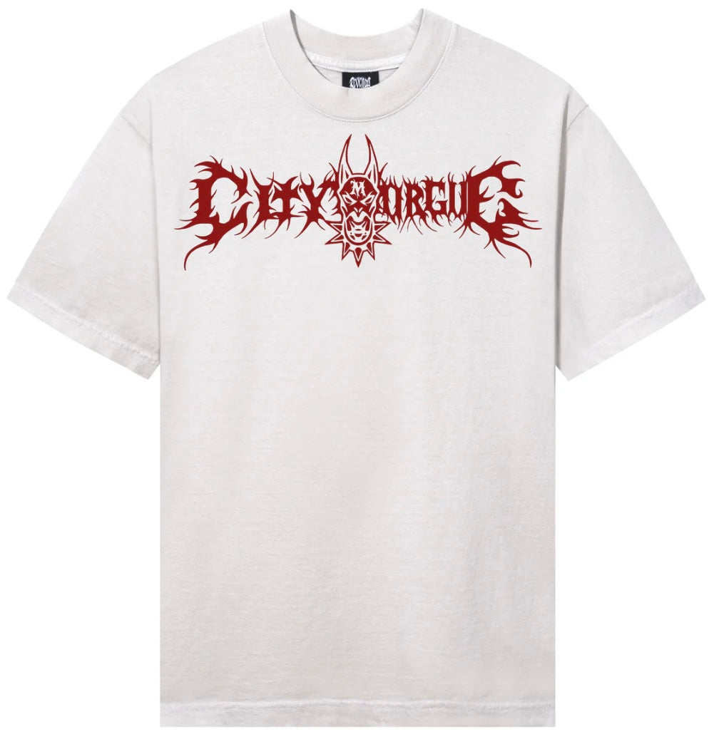 Revenge Metal Tour Tee Cement