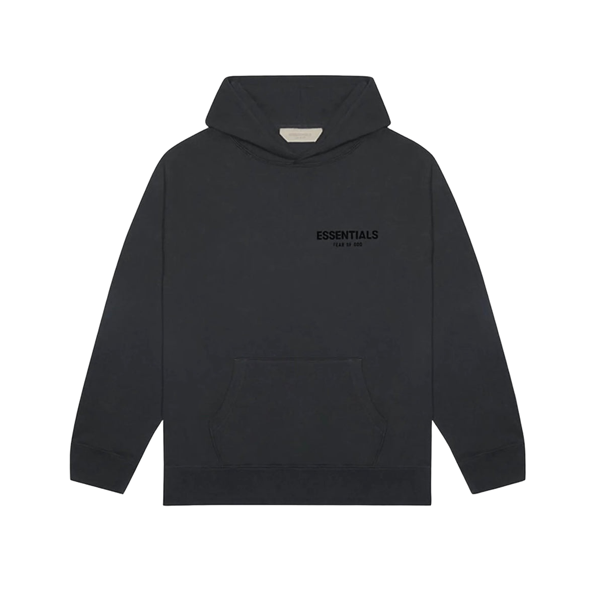 Essentials Rounded Hood Essentials Hoodie Stretch Limo