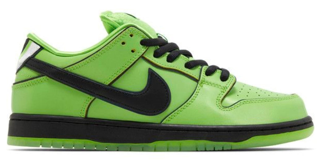 The Powerpuff Girls x Dunk Low Pro SB QS 'Buttercup'