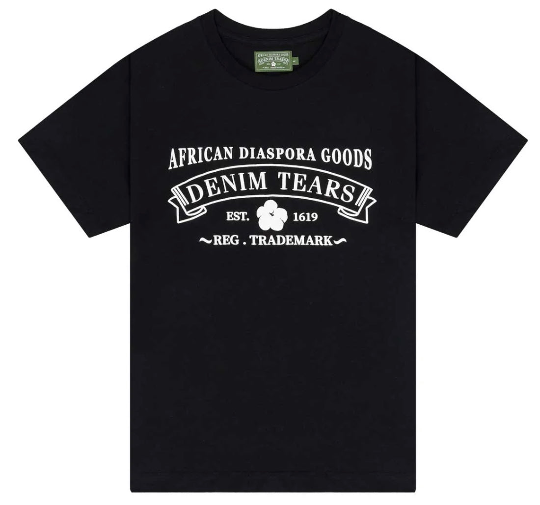Denim Tears ADG Tee Black