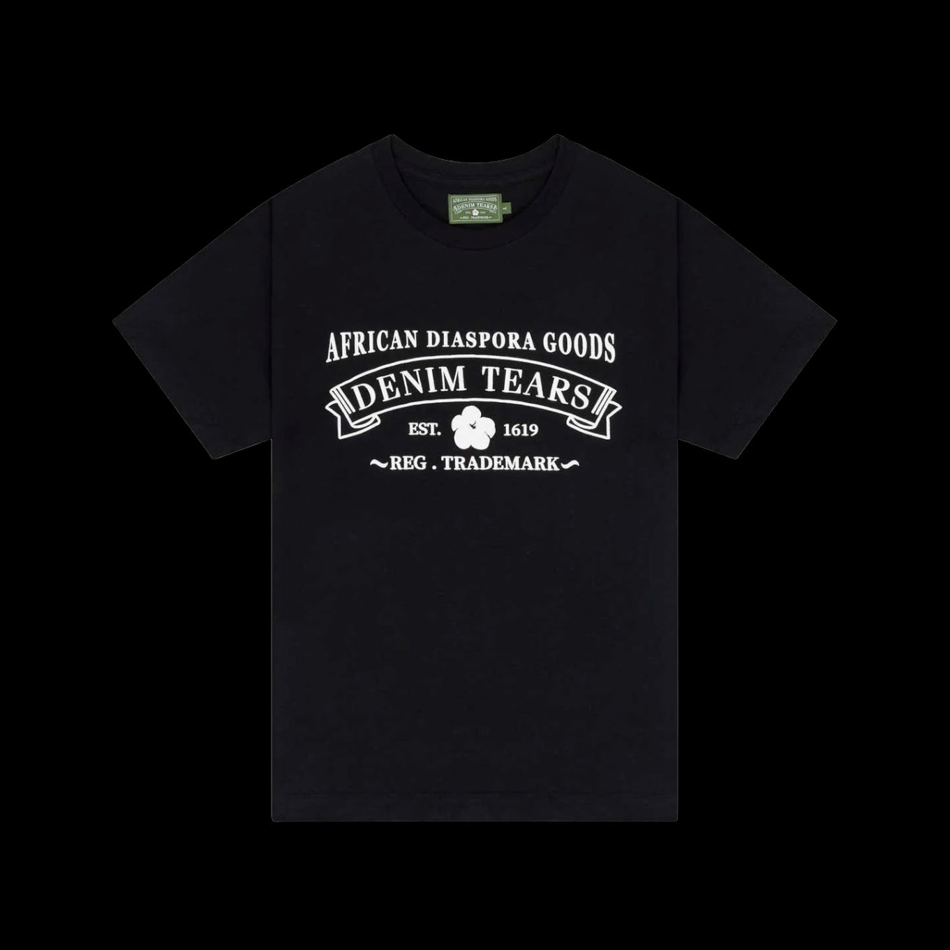 Denim Tears ADG Tee Black
