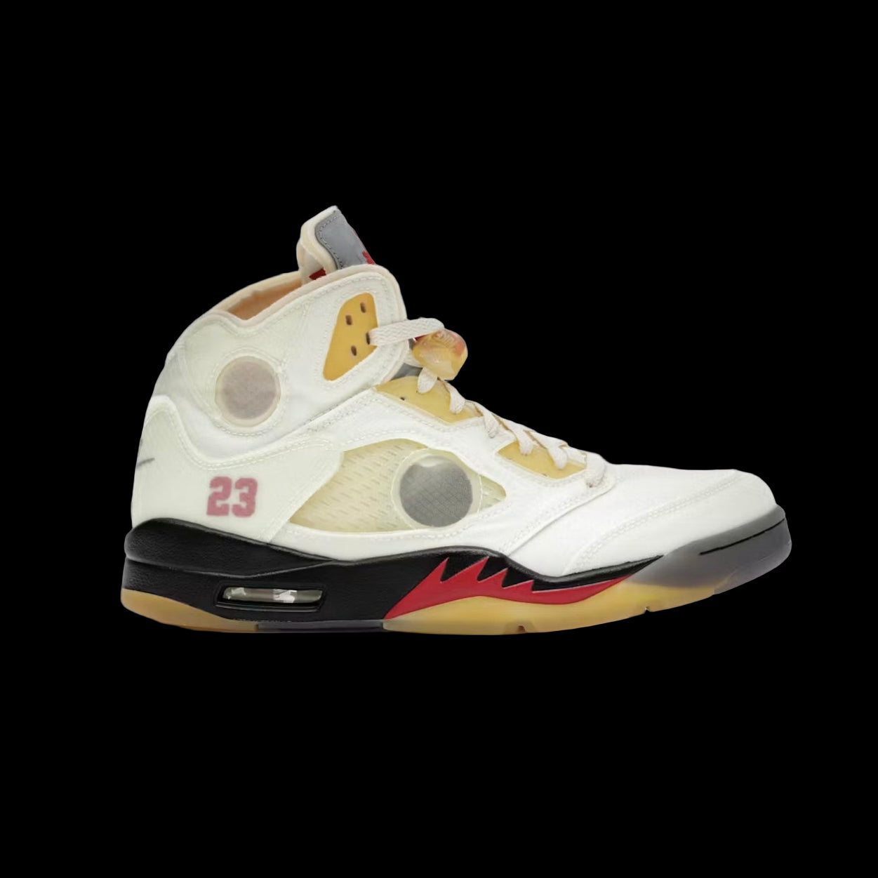 Off-White x Air Jordan 5 SP 'Sail'