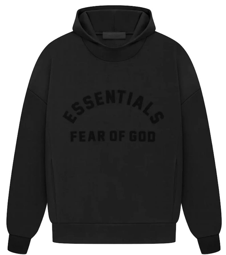 Essentials Hoodie Jet Black Arc