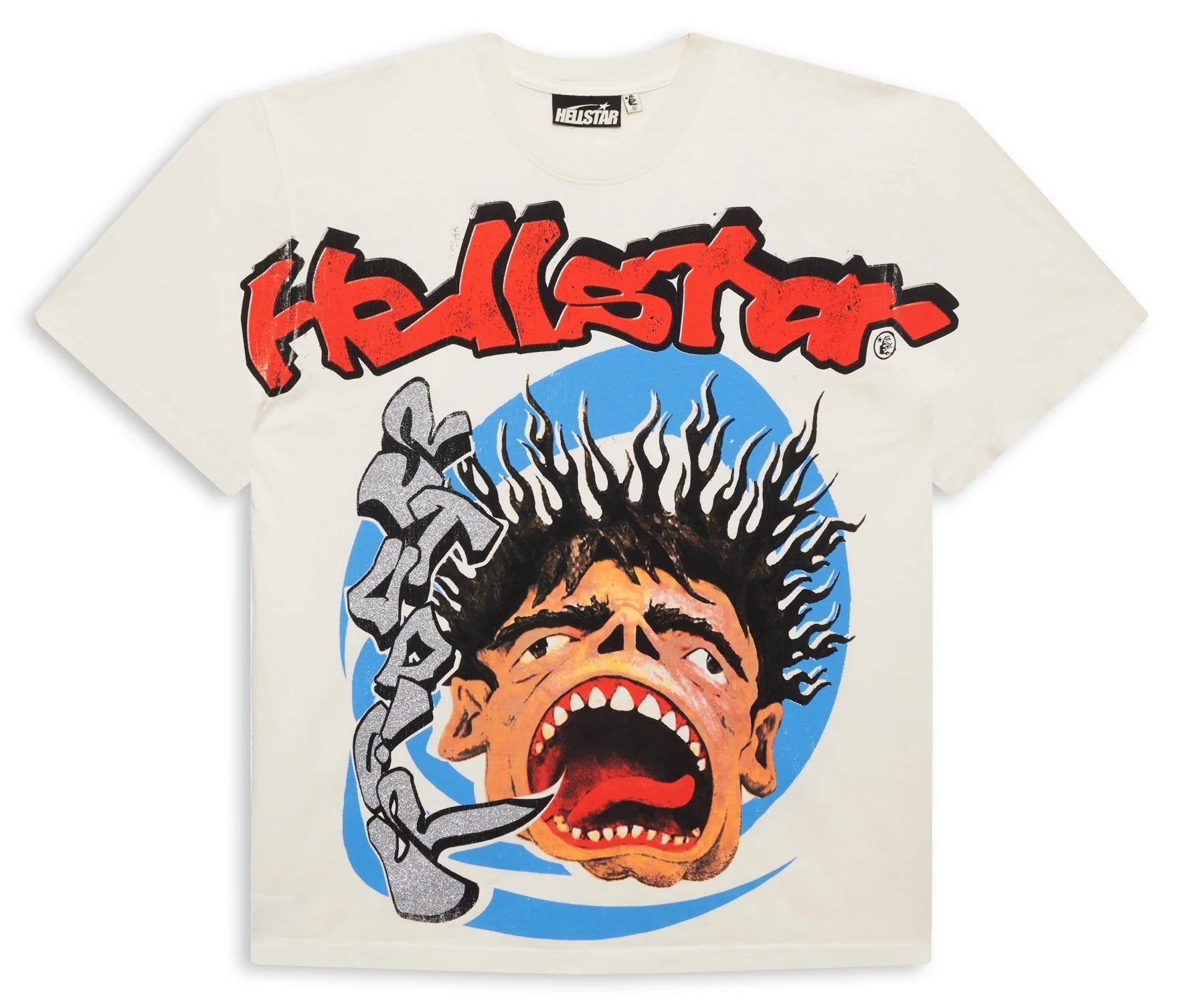 Hellstar Screaming Kid Tee White