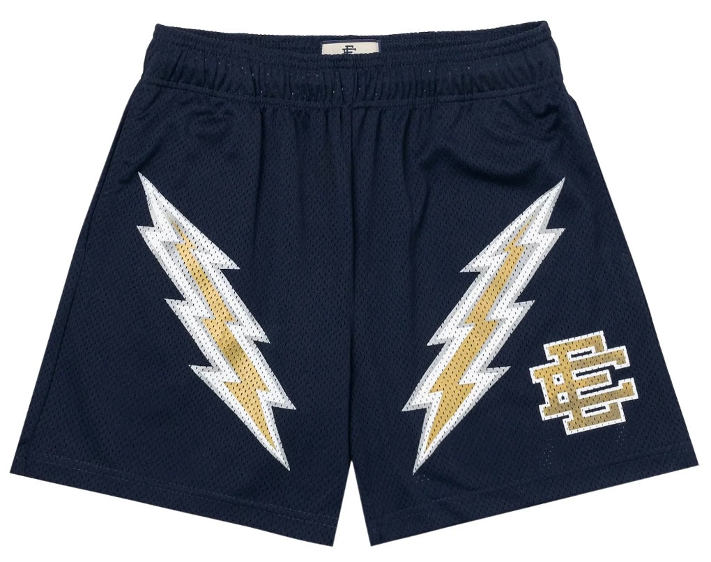 Eric Emanuel Shorts Navy/Gold