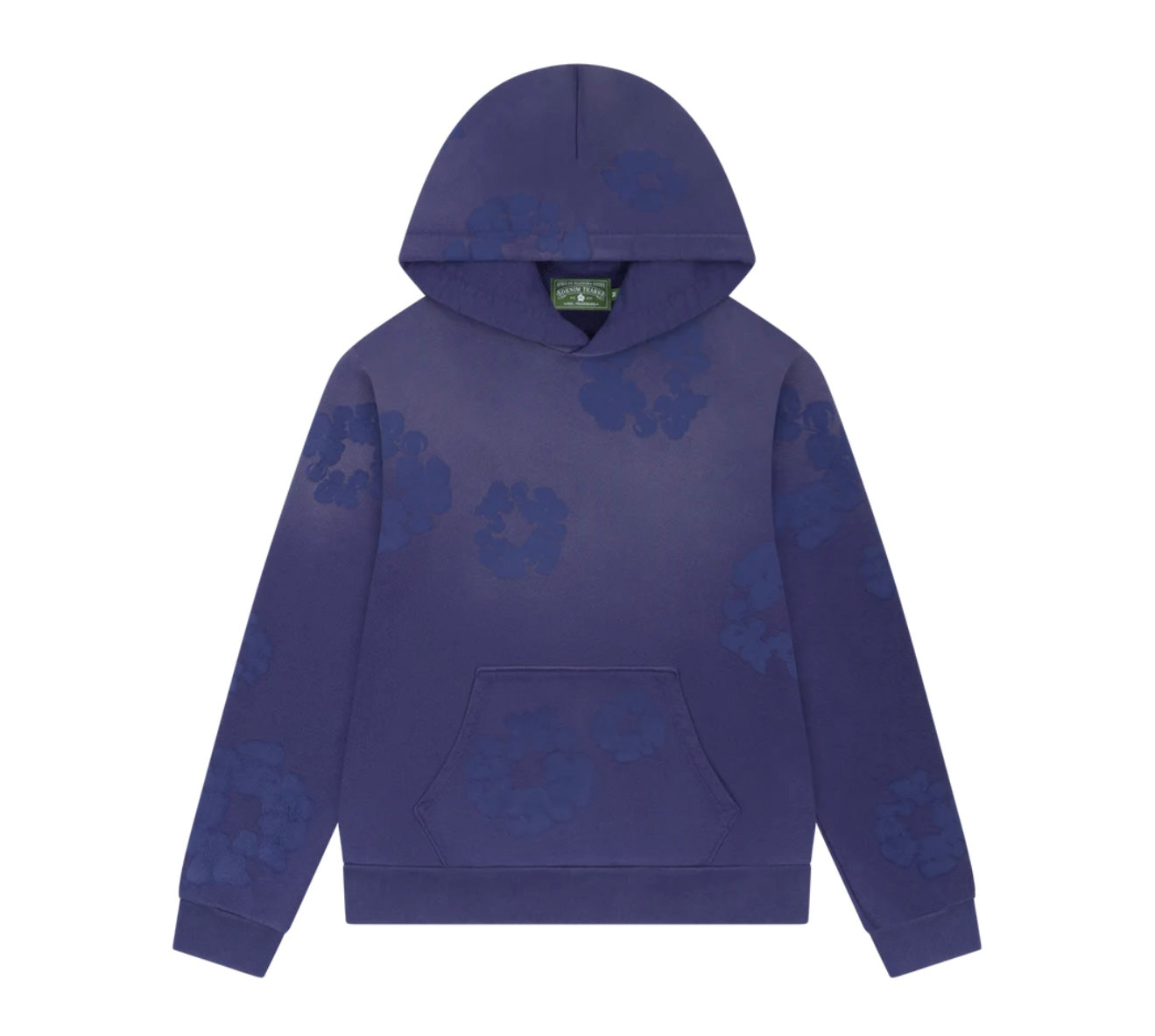 Denim Tears Mono Cotton Wreath Hoodie Navy