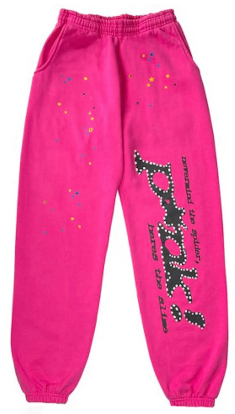 Sp5der P*nk Pant Pink V1