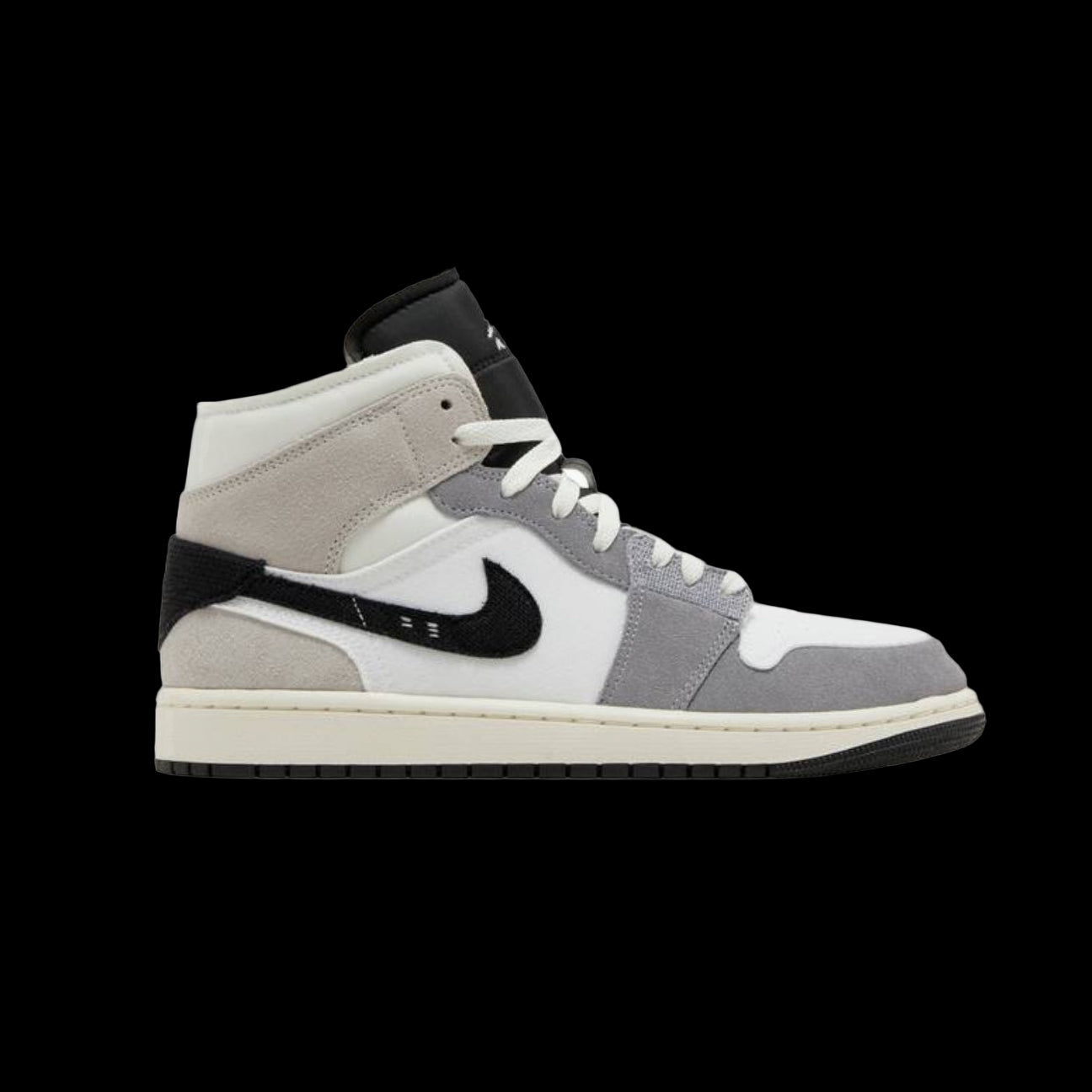 Air Jordan 1 Mid SE Craft 'Inside Out - Cement Grey'