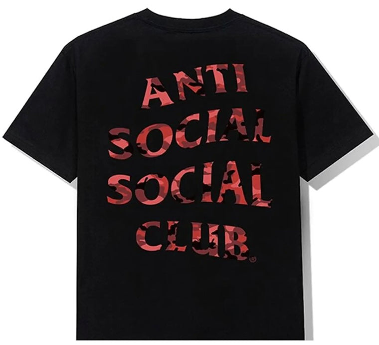 Anti-Social wildlife tee black