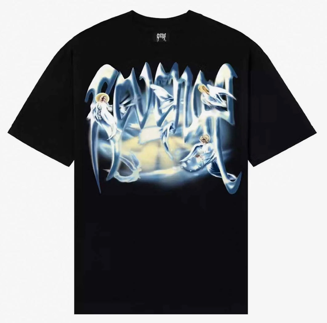 Revenge Angel Arch Tee Black