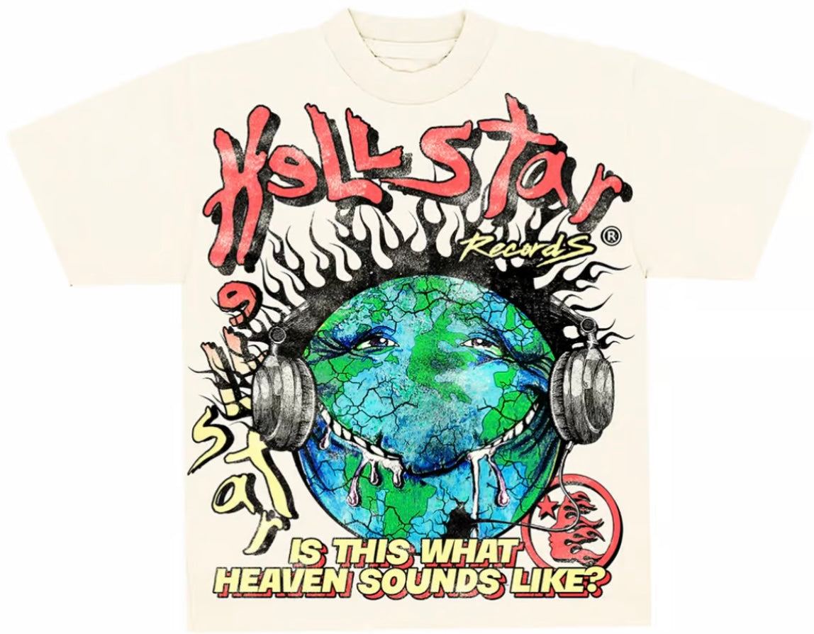 Hellstar Heaven earth tee Cream