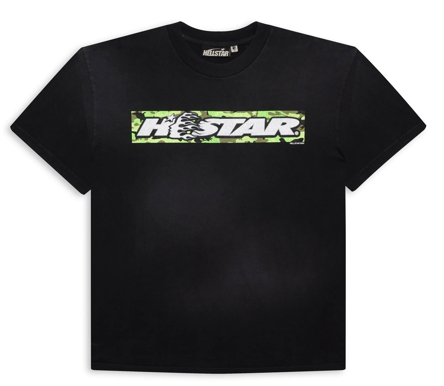 Hellstar Box Logo Tee Green