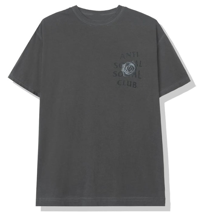 Anti-Social Bat Emoji Tee Grey