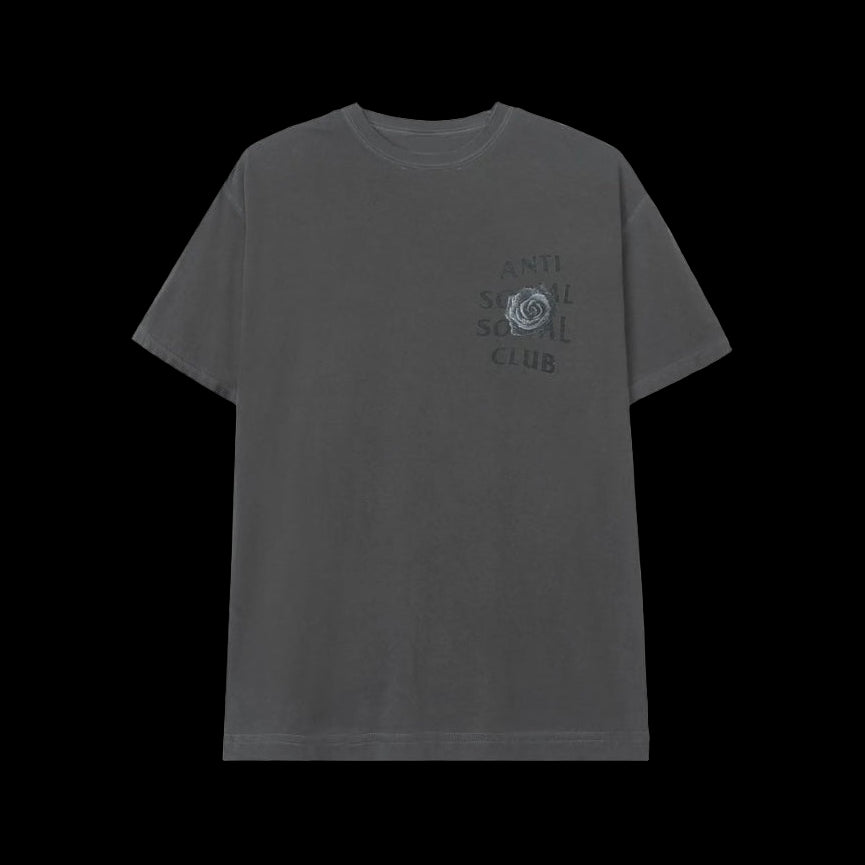 Anti-Social Bat Emoji Tee Grey